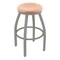 Holland Bar Stool Co 36" Swivel X-Tall Bar Stool, Nickel Finish, Nat Oak Seat 80236ANNatOak - alternate 1